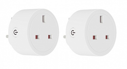 WOOX R6147 Wi-Fi Smart Plug With Power Metering 13A UK (2pack)