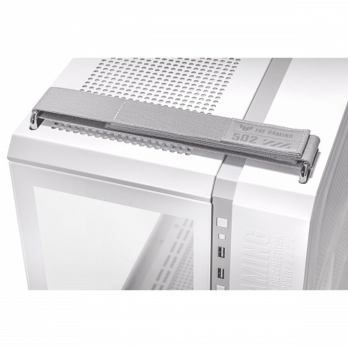 ASUS Gaming Case Full ATX TG 4xARGB Fans GT502 PLUS White