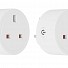 WOOX R6147 Wi-Fi Smart Plug With Power Metering 13A UK (2pack)