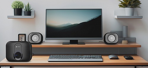 Natec PC Speakers 2.1 USB Powered 3.5mm 11W RMS Black PUG