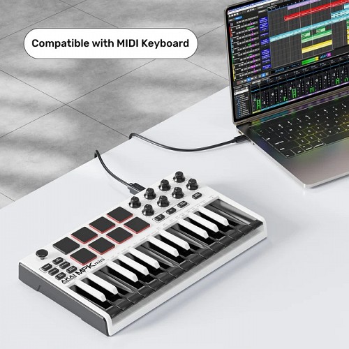 Unitek USB-C 2.0 to USB-B Printer Cable 1.0m