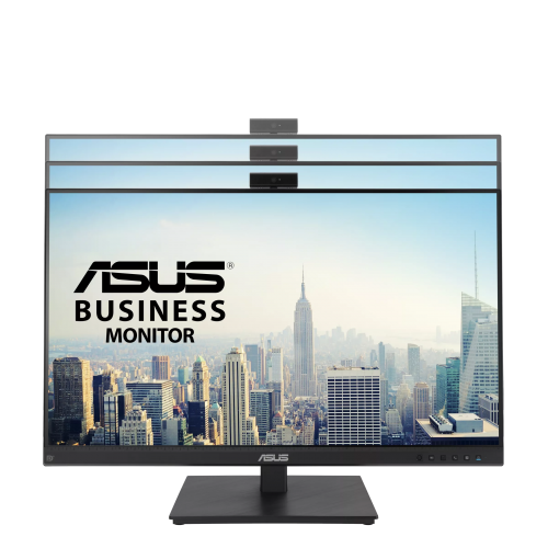 ASUS Monitor VideoConferencing 27 FHD 60Hz Frameless Ergonomic Webcam Speakers BE279QSK