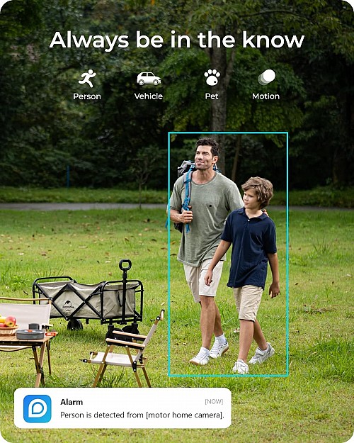 Reolink BP4G Outdoor Battery Camera 5MP PTZ GO PT Plus