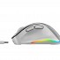 Genius Mouse Wireless+BT Rechargeable Mini RGB Ergo 9000S Pro Silver