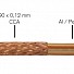FTE K250WD Gold Coaxial RG6 Copper LSZH Cable 100m CPR Dca