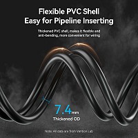 Vention HDMI Cable 2.0 M-F Extension 5.0m AHCBJ