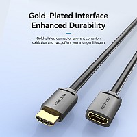 Vention HDMI Cable 2.0 M-F Extension 5.0m AHCBJ