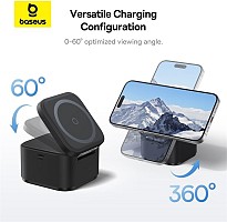 Baseus Charger Desktop Wireless 25W MagPro 2-in-1 Black