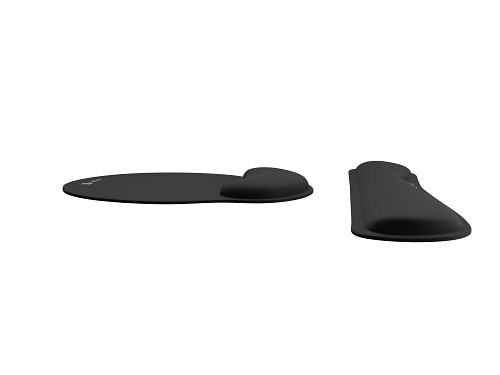 Natec Mousepad & Wrist Rest 2in1 Ergonomic Foam Padding CHIPMUNK2-IN-1 Black