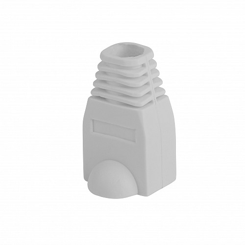 Lanberg RJ45 Strain Relief Boot Cap Pack of 100 Grey PLB-1000-S