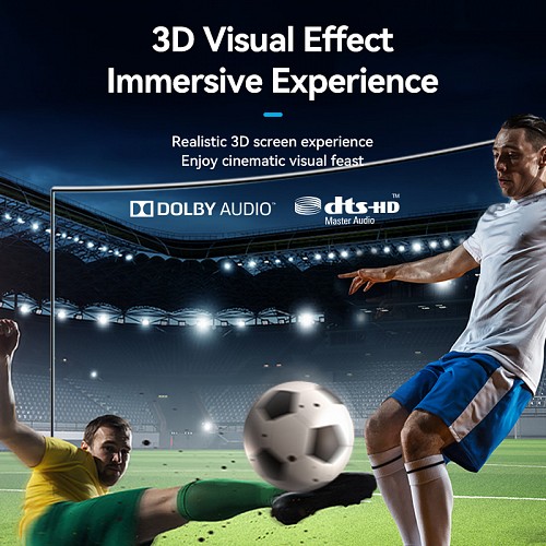 Vention HDMI Cable 2.0 M-F Extension 1.0m AHCBF