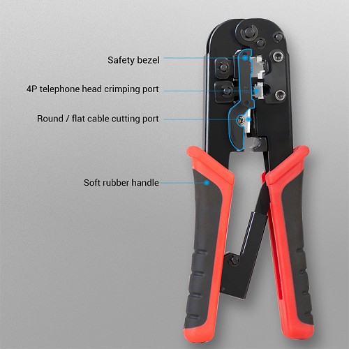 Vention NETWORK Tool Multi-Fuction Crimping KEAB0