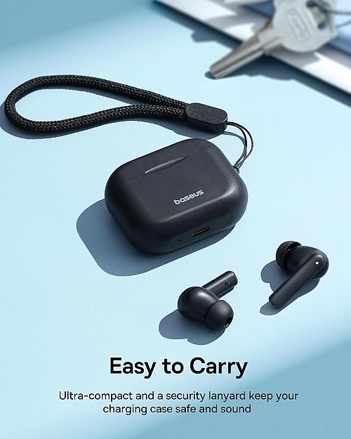 Baseus Headphones In Ear TWS Bowie E17 Black