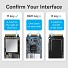 Vention KPGH0 M2 NVMe SSD Enclosure USB 3.1Gen2 10Gbps Metal