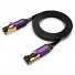 Vention NETWORK Cable CAT7 Flat 15.0m Black ICABN