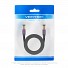 Vention NETWORK Cable CAT7 Flat 1.5m Black ICABG
