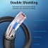 Vention NETWORK Cable CAT8 SFTP Slim 2.0m Black IKIBH