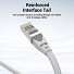 Vention NETWORK Cable CAT6A SFTP 0.3m Grey IBHHAA