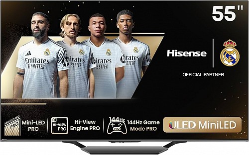 Hisense 55U7NQ 55 4K Smart QLED MINI LED 120hz Gaming TV