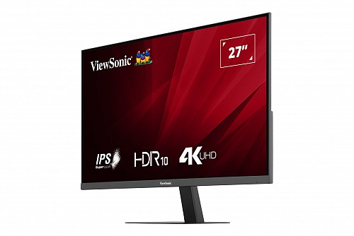 Viewsonic Monitor VA 27 4K UHD IPS HDR10 with Dual HDMI & DisplayPort VA2708-4K-HD