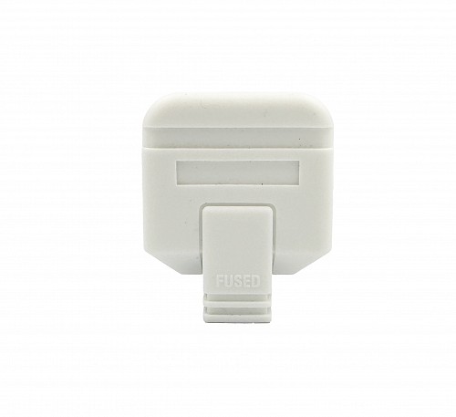 UK Power Plug 13A Heavy Duty Rubber Fused