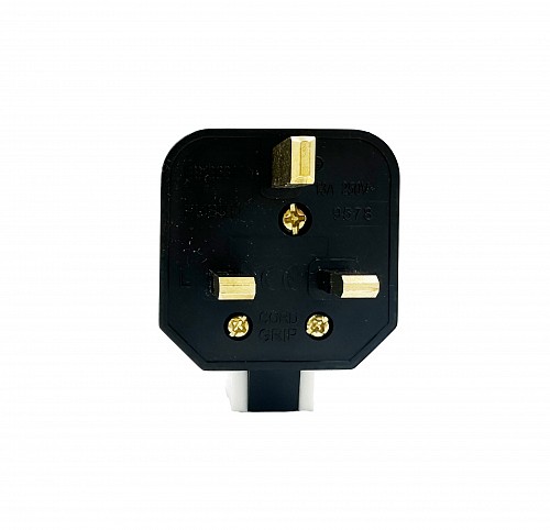 UK Power Plug 13A Heavy Duty Rubber Fused
