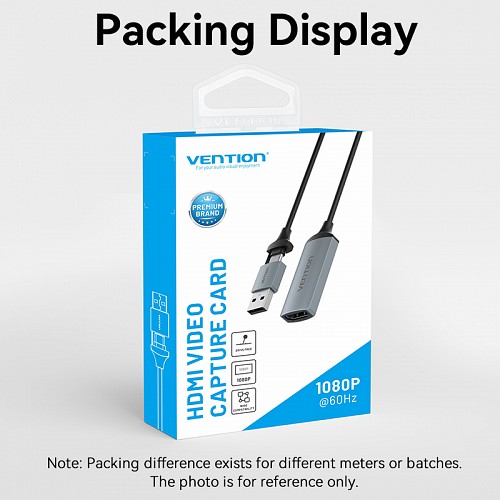 Vention Converter USB-C to HDMI Video Capture Card ACWHA