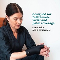 Homedics SR-GW800 Hot and Cold Relief Compression Sleeve Gel with Soft Touch Fabric for Wrist Support