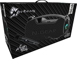 N-Gear NRG500 Portable Karaoke Outdoor Speaker 1xWireless Mic