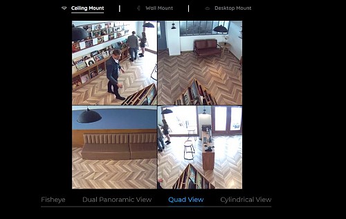 Reolink POE IP Fisheye Camera 6MP Indoor Panoramic (P520)