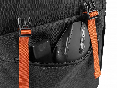 Natec Laptop Backpack 15.6 18L Black Orange NIALA
