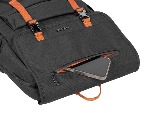 Natec Laptop Backpack 15.6 18L Black Orange NIALA