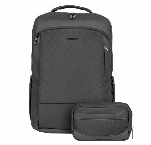 Natec Laptop Backpack 15.6 19L Black + Organiser KUDU PLUS