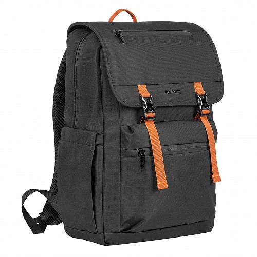 Natec Laptop Backpack 15.6 18L Black Orange NIALA