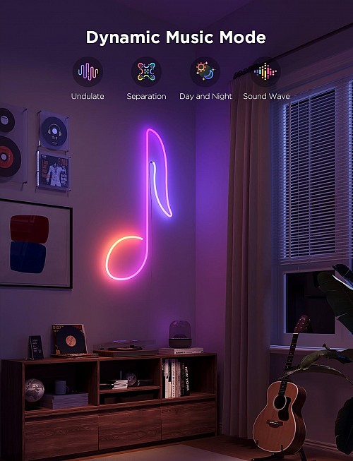Govee Gaming Wall Neon Rope Light 2 5m (Matter) H61D5