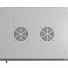 Lanberg Wall Rack 19 with Perforated Door 9U 45cm Grey FLAT PACKED