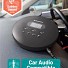 Majority Oakcastle CD100 Portable & USB-C Rechargeable CD Player with Bluetooth incl Free Earphones