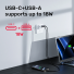 Unitek 33W Wall Charger USB-C PD & QC 3.0 UK P1125AWH White