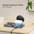 Unitek Charge Wireless Qi2 15W Foldable 3-in-1 Charging Station P1300A