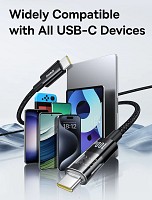 Baseus Cable USB-C to USB-C Gem Series 100W 1.0m Black