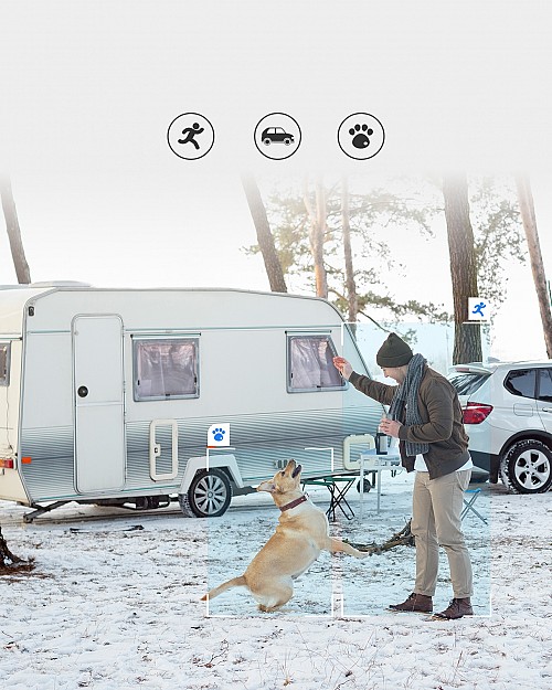 Reolink G750 (DUO2) Outdoor 4G Battery Camera 6MP Dual Lens with LTE