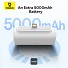 Baseus Powerbank 20W 5000mAh Plug-In USB-C 20W Black