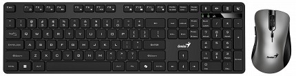 Genius Keyboard-Mouse Set Wireless AI+Voice Typing KM-8216S English