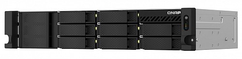 QNAP NAS 8-Bay Rackmount Short-Depth Intel Quad-Core, 8GB RAM, PCIe Slot, Dual 2.5GbE, HDMI & SSD Caching TS-864eU-8G