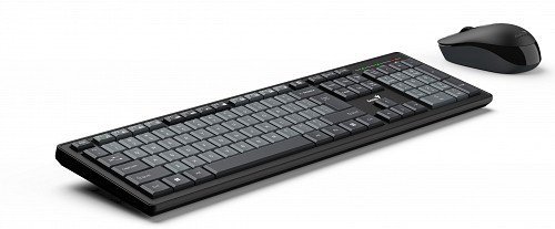 Genius Keyboard-Mouse Set Wireless Dual Colour KM-8200 English