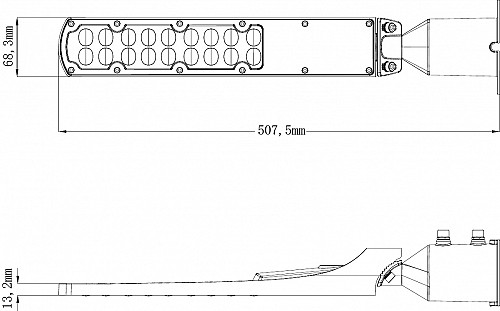 GBC ON STREET 50W Pole mounted LED Outdoor Light