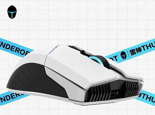 Thunderobot ML702 Wireless Gaming Rechargeable Mouse White