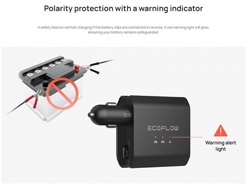 EcoFlow Smart Auto Battery Maintainer & Charger