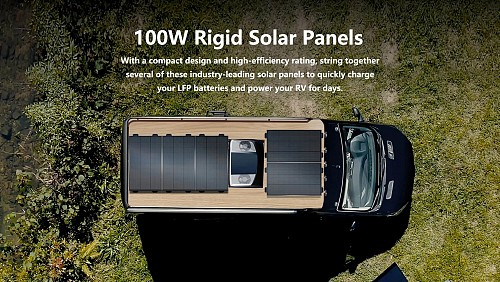EcoFlow SPR Solar Panel Rigid 200W (Combo 2x100W)