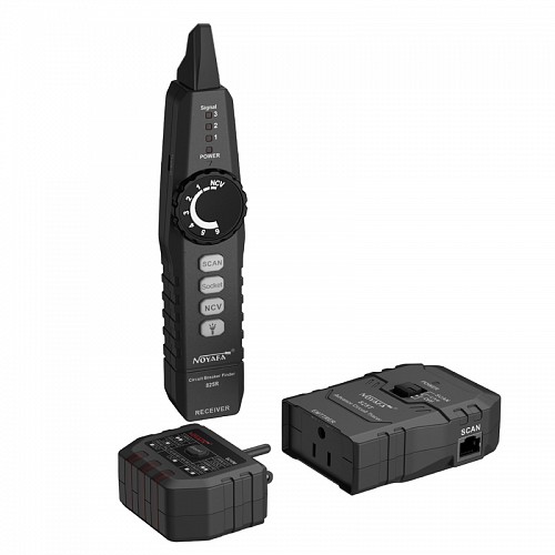 Noyafa Circuit Tracer & Breaker Finder with GFCI Tester, RJ45 Tracing, NCV & Adjustable Sensitivity NF-825TMR